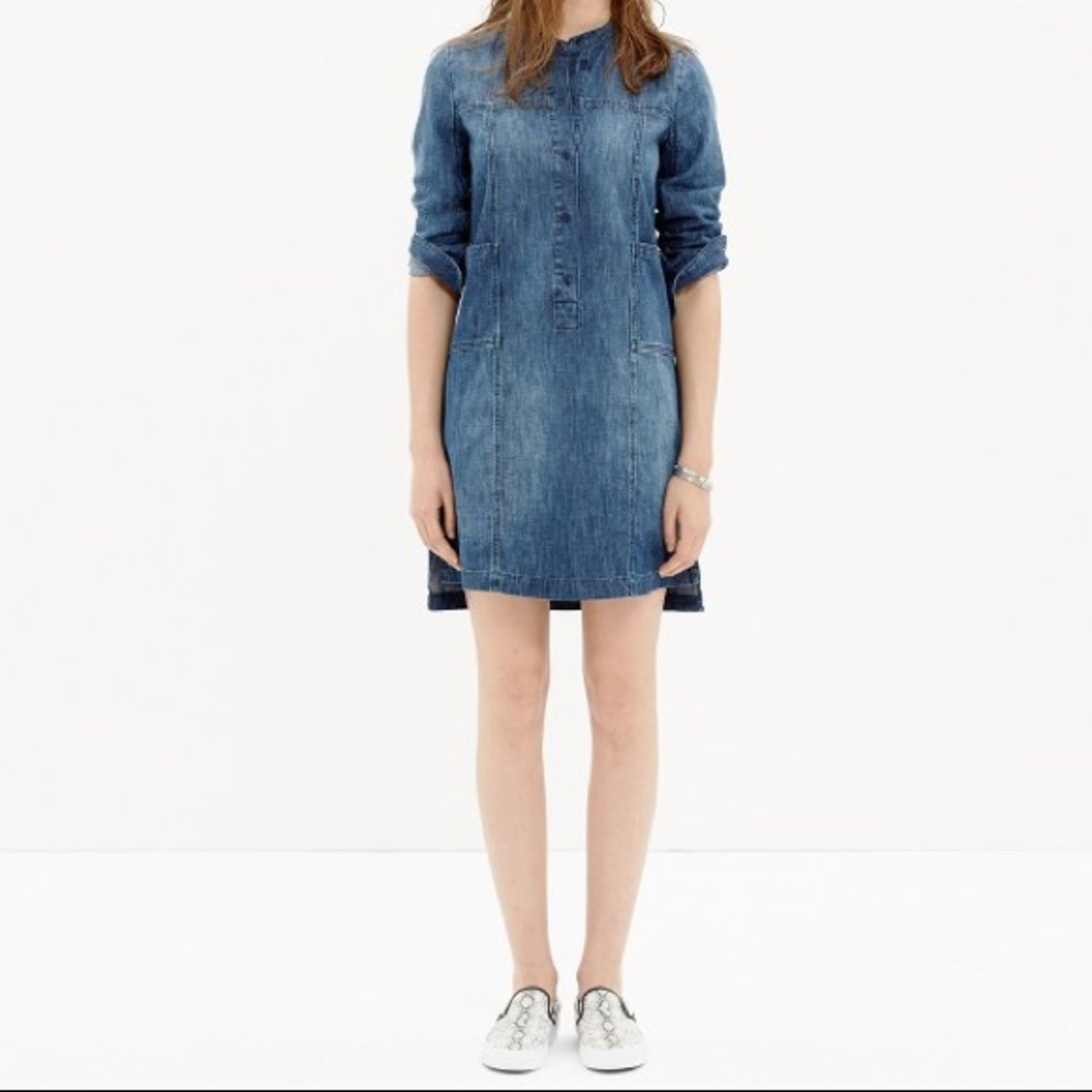 Madewell Denim Shirt Dress